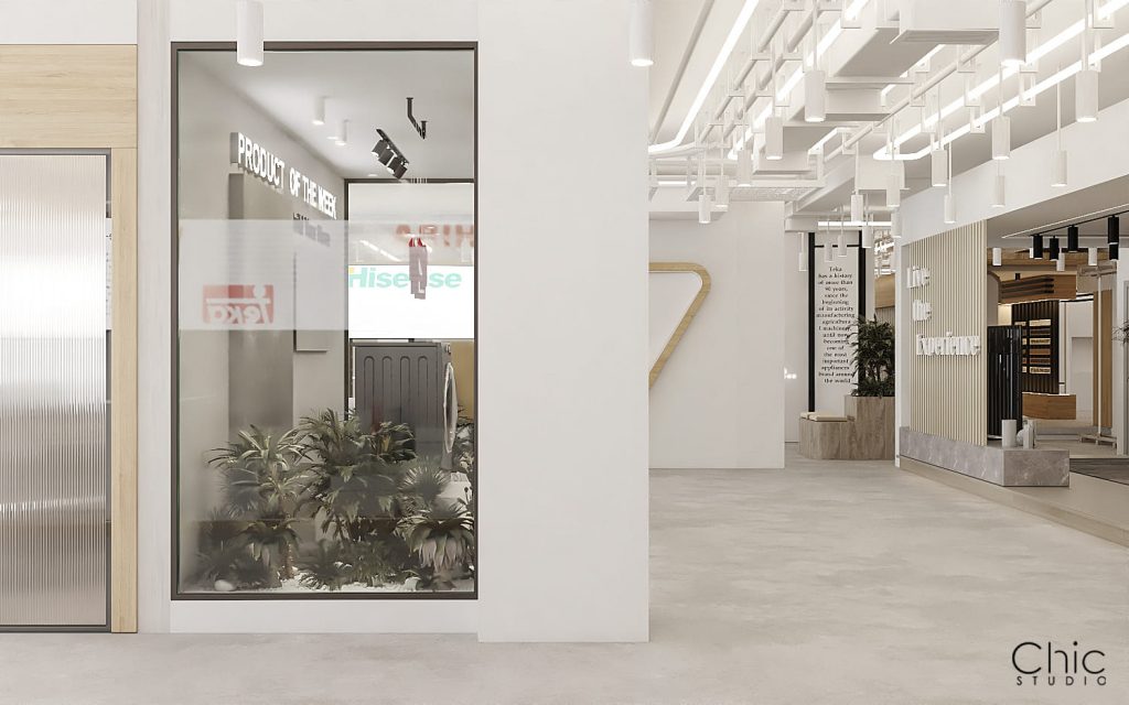ALJ Showroom interior design